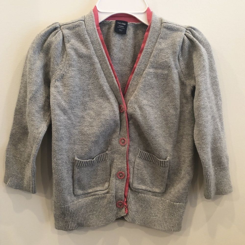 Gray sweater jacket